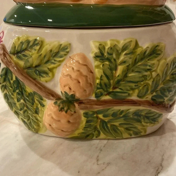 nwt anthropologie reindeer cookie jar - Picture 2 of 6